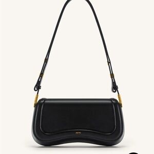 JW PEI Elegant Black Shoulder Bag